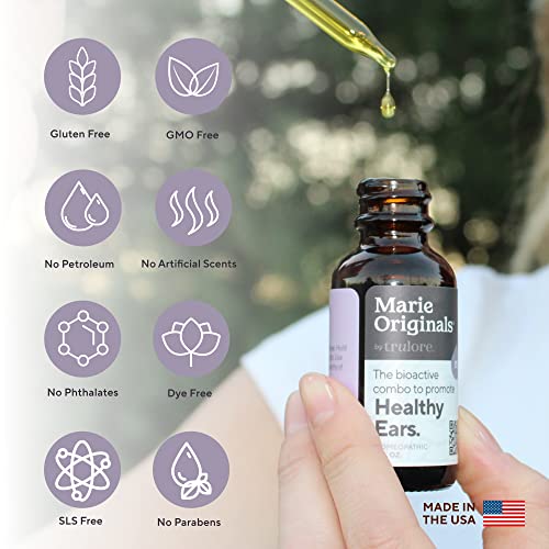 Marie Originals Organic Ear Oil for Ear Infections All Natural Eardrops Marie Originals Au supplements
