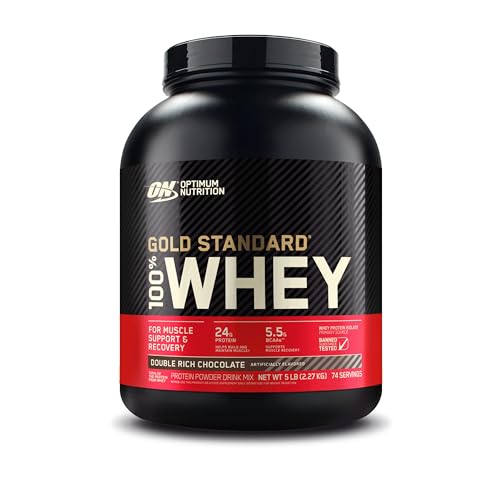 Optimum Nutrition Gold Standard 100% Whey Protein Powder, Double Rich Chocolate Optimum Nutrition Au supplements