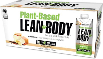 Lean Body Ready-to-Drink, Plant-Based Vegan Vanilla Caramel Protein Shake, 30g Protein Labrada Au supplements