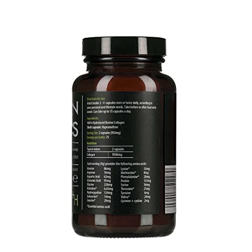 KIKI Health Organic Bovine Collagen Peptides Capsules | 100% Hydrolyzed KIKI HEALTH Au supplements