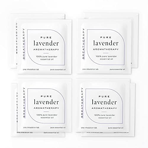 Breatherapy Pure Essential Oil Aromatherapy Inhalation Tabs, 8-Pack (Lavender) Breatherapy Au supplements