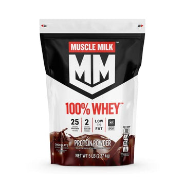 Muscle Milk 100% Whey Protein Powder, Chocolate, 5 Pound, 66 Servings, 25g Protein Muscle Milk Au supplements