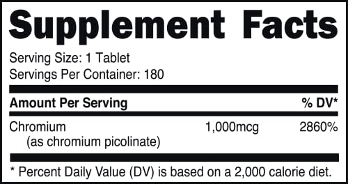 Bucked Up Chromium Picolinate 1000mcg Per Serving, Bucked Up Essentials (180 Servings Bucked Up Au supplements