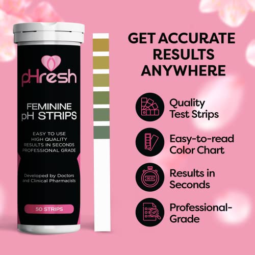 pHresh Feminine Essential Oil Spray & Vaginal pH Test Strips ACE NUTRITION Au supplements