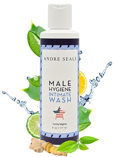 Andre Seals Intimate Wash for Men, Lucky Nights Scent – Refreshing Genital Care & Odor Control Andre Seals Au supplements