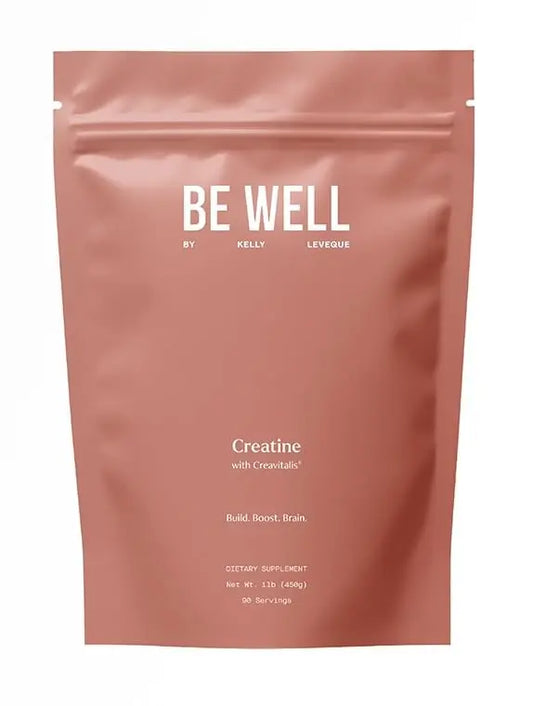 Be Well by Kelly Creatine with Creavitalis, Dietary Supplement, 1lb (450g), 90 Servings Build. Boost. Brain. Be Well by Kelly LeVequeAU supplements