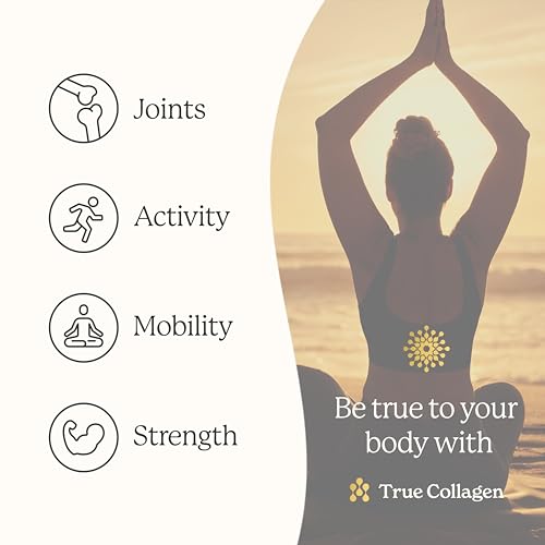 True Collagen Joint Peptides - Pack of 500ml, Berry Flavour | Dietary Supplements with Turmeric & Green Tea Extract True Collagen Au supplements