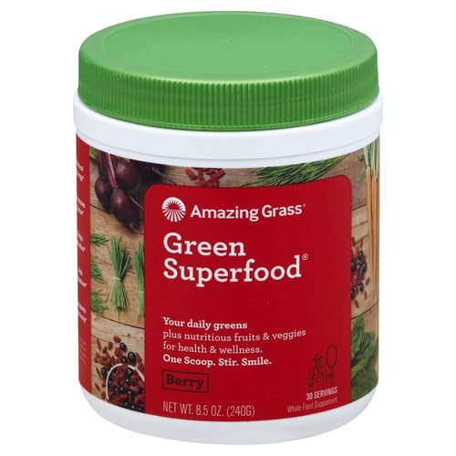 Amazing Grass Greens Blend Superfood: Super Greens Powder Smoothie Mix with Organic Amazing Grass Au supplements