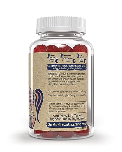 Womens Postpartum Hair Loss Gummies - Formuated for Postnatal Hair Care, Growth Garden Grown Essentials Au supplements