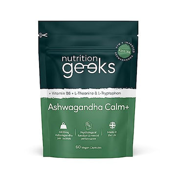 Ashwagandha KSM 66 Complex - 3000mg Enhanced with Amino Acids & Vitamin B6 Nutrition Geeks Au supplements