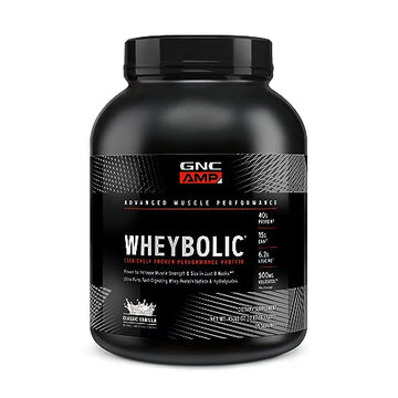 GNC AMP Wheybolic Protein Powder | Targeted Muscle Building and Workout Support GNC Au supplements