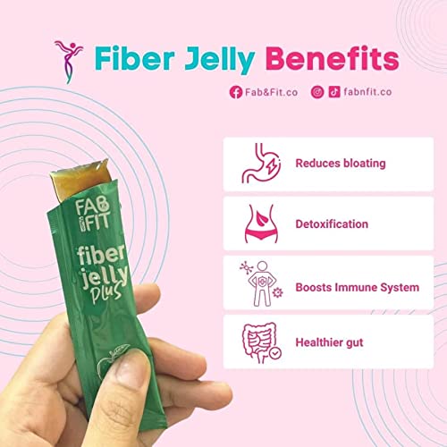 Fab and Fit Fiber Jelly Plus Melon, 10 Sachets Fab Fit Au supplements
