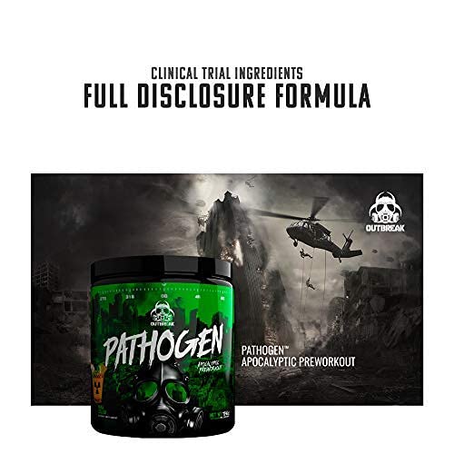 Pathogen Pre Workout - Energy Boosting Preworkout Powder, Energy Inducing Stimulants Outbreak Au supplements