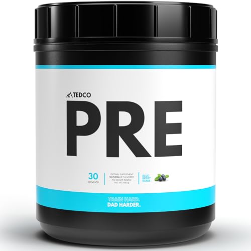 TEDCo Pre Workout Powder - All Natural Preworkout for Men, Zero Artificial Sweeteners TEDCo Au supplements