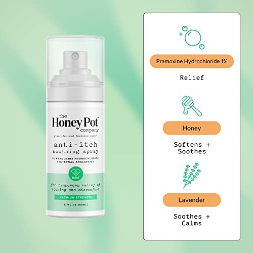 The Honey Pot Company - Feminine Anti-Itch Spray -at Home or On The Go Medicated Spray The Honey Pot Company Au supplements