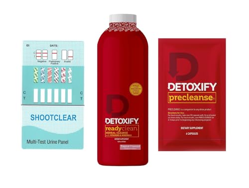 Shootclhear - Detoxify readyclean Detox Drink, Herbal Precleanse Pills, 6 Panel Test, Detox ShootclhearUS supplements
