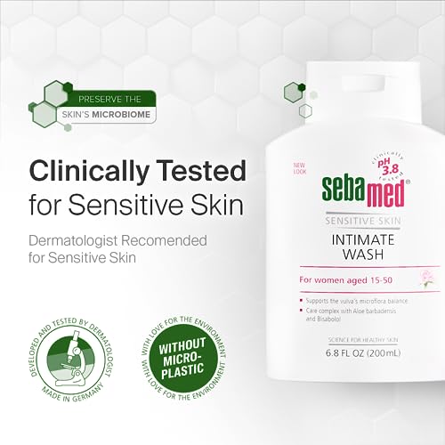 SEBAMED Feminine Intimate Wash pH 3.8 for Microflora Balance with Aloe Vera Mild Organic Based Daily SEBAMED Au supplements