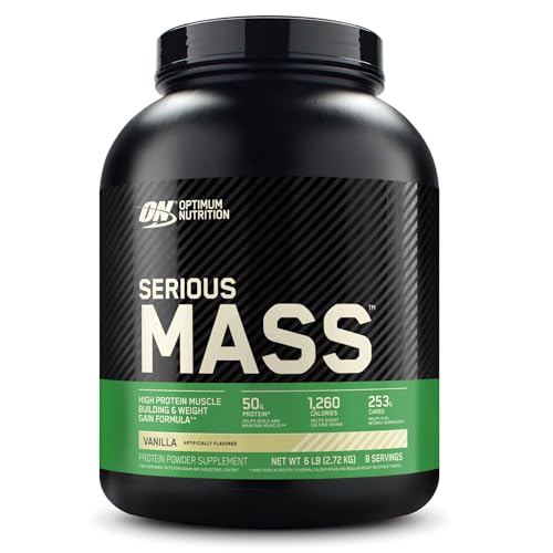 Optimum Nutrition Serious Mass, Weight Gainer Protein Powder, with Added Immune Supp Optimum Nutrition Au supplements