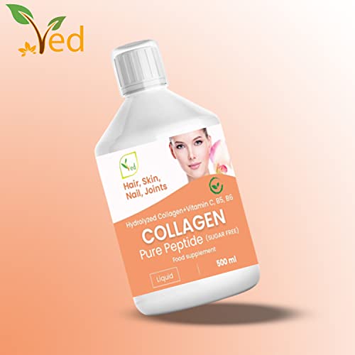 Liquid Collagen Peptides Supplement, Faster Absorption Dietary Hydrolyzed Drink Ved Au supplements
