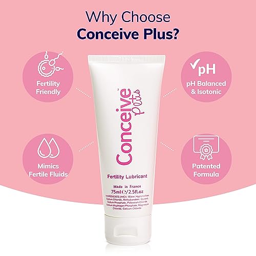 Conceive Plus Fertility-Friendly Personal Lubricant, TTC Safe, - 1 Ounce Conceive Plus Au supplements
