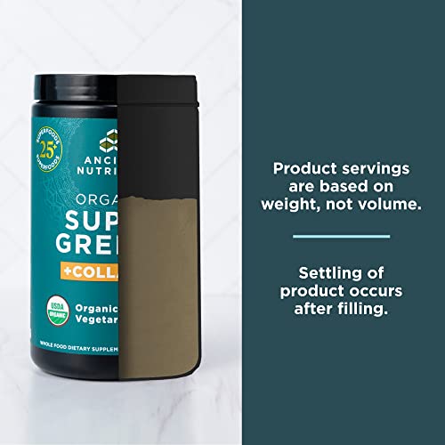 Ancient Nutrition Supergreens Powder, Organic Superfood Powder with Collagen Ancient Nutrition Au supplements