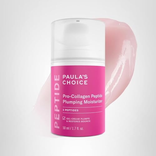 Paula's Choice Pro-Collagen Peptide Plumping Face Moisturizer, Daily Gel Face Cream for Deep Lightweight Hydration, Wrinkles & Loss of Firmness, Fragrance-Free, 1.7 Fl Oz Paula's Choice Au supplements
