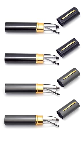 HIGHLIKE 4-Pack Slim Pocket Reading Glasses Men Women, Compact Readers Super Clear HIGHLIKE Au supplements