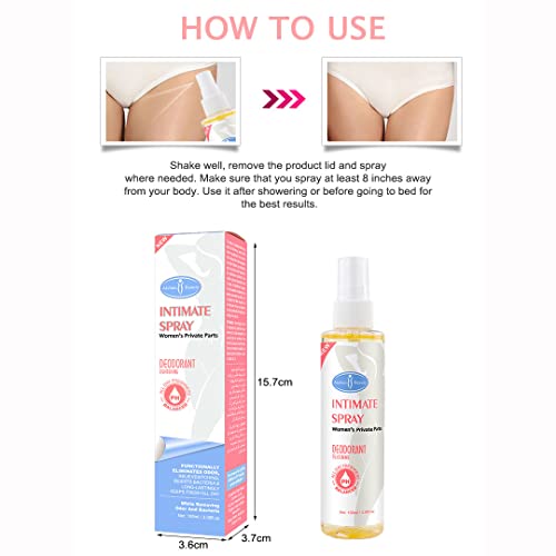 AICHUN BEAUTY Intimate Spray Deodorant Armpits Feet Tightening Vagina PH Balanced Private AICHUN BEAUTY Au supplements