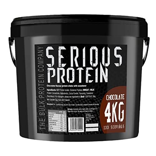 The Bulk Protein Company – SERIOUS PROTEIN – Protein Powder – 4kg – Low Carb The Bulk Protein Company Au supplements