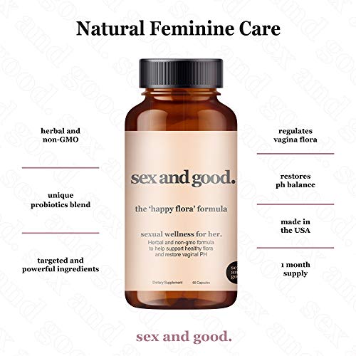 The Happy Flora Formula, Vaginal Health Supplements, Probiotics and Herbal Supplements Sex And Good Au supplements