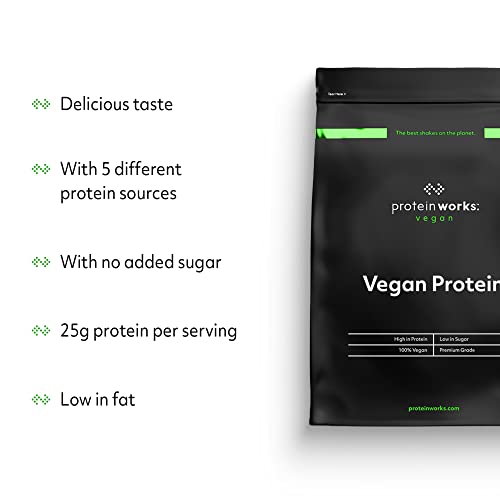 Protein Works - Vegan Protein Powder | Plant Based Protein Shake | Vegan Blend | Gluten Free | 66 Servings Protein Works Au supplements