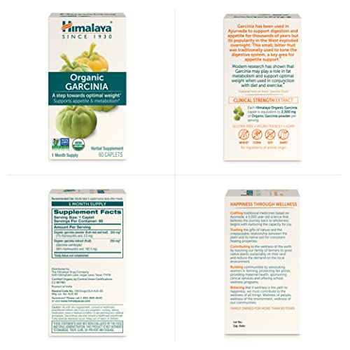 Himalaya Organic Garcinia Cambogia for Weight Loss, Promotes Healthy Body Weight Himalaya Au supplements