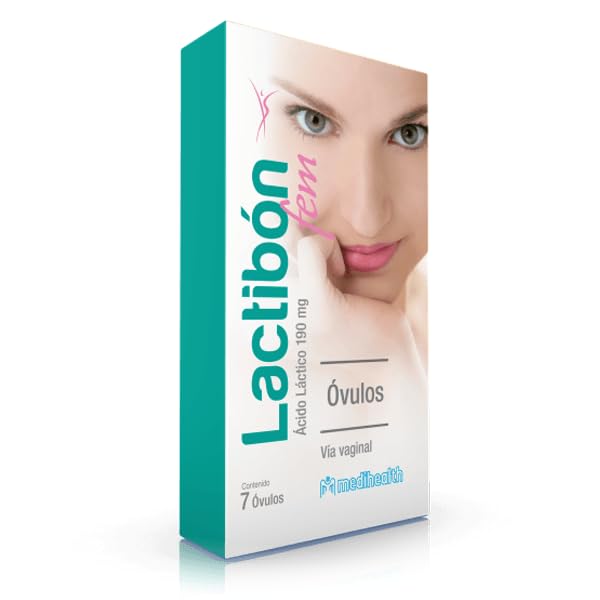 Lactibon Fem Ovulos Original Used on The Treatment of Infection, Box with 7 Unit of 190 mg Generic Au supplements
