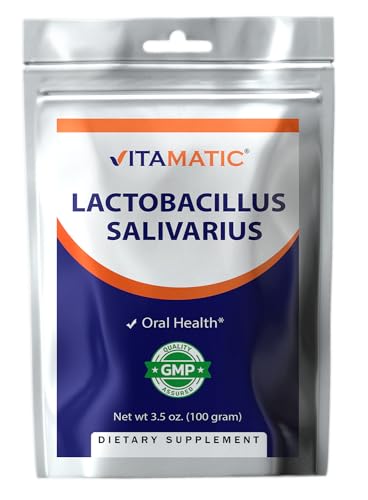 Vitamatic Lactobacillus Salivarius Probiotic Powder - Digestive Support - 100 Gram Vitamatic Au supplements