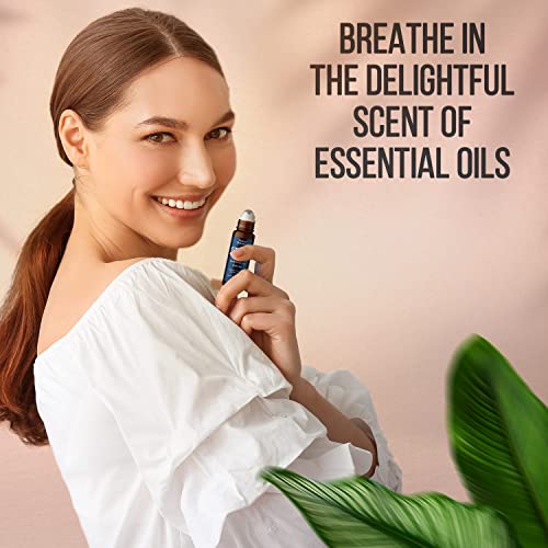 Stress Ease Essential Oil Roll On Blend 10ml - Natural Stress Relief Essential Oils Roll Nexon Botanics Au supplements
