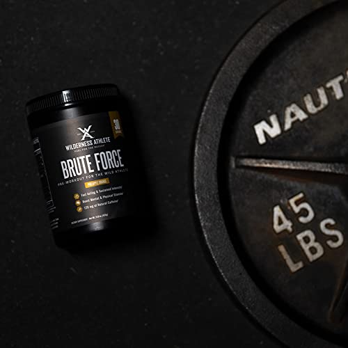 Wilderness Athlete - Brute Force Pre-Workout | Best Pre Workout Powder for Women & Men Wilderness Athlete Au supplements