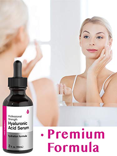 Hyaluronic Acid Serum For Face | 2 oz | Paraben & SLS Free Moisturizer | by Horbaach Horbäach Au supplements