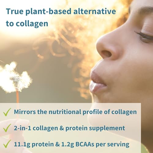 Vegan Collagen Powder, Plant-Based Peptide Protein Supplement with Glycine, 21 Amino Acids & Vitamin C, Complete Collagen Igennus Healthcare Nutrition Au supplements