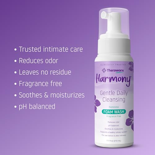 Theraworx Harmony Daily Feminine Care Foam, Gentle Daily Cleansing Fragrance Free, Reduces Odor Theraworx Au supplements