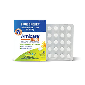 Boiron Arnicare Bruise for Relief of Pain or Swelling from Injuries, and Discoloration of Bruises - 60 Tablets Boiron Au supplements