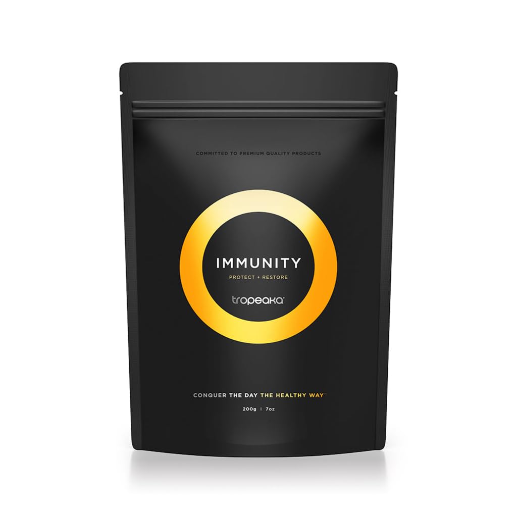 Tropeaka Immunity Powder - Immune Support Supplement, Antioxidant Rich Superfood Powder with Vitamins & Minerals, Boost Energy & Collagen Production - Vegan, Gluten Free, Non-GMO - 7oz (20 Servings) Tropeaka Au supplements