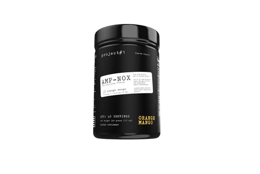 Project #1 AMP-NOX: Pre & Post Workout Powder to Boost Focus & Pump | Energizing Project #1AU supplements
