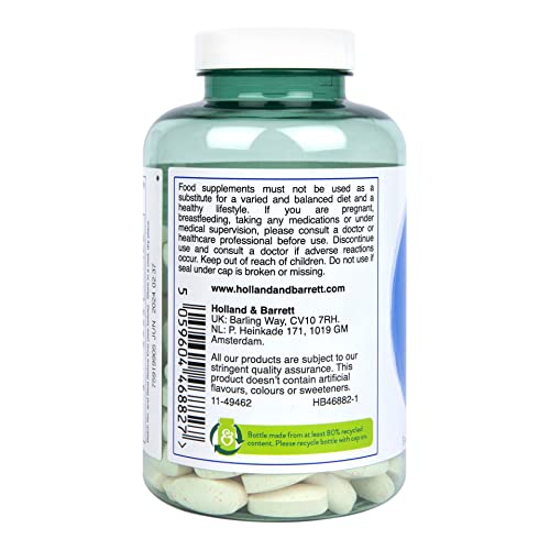 Holland & Barrett Marine Collagen with Vitamin C 3000mg 180 Tablets Holland & Barrett Au supplements