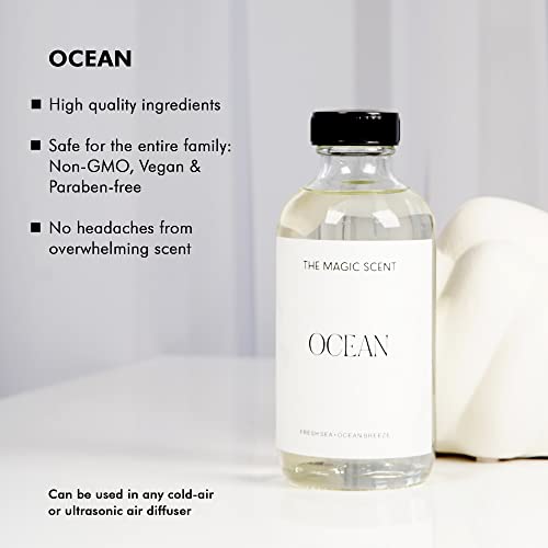 The Magic Scent"Ocean" Oils for Diffuser - HVAC, Cold-Air, & Ultrasonic Diffuser Oil - HVAC THE MAGIC SCENT Au supplements