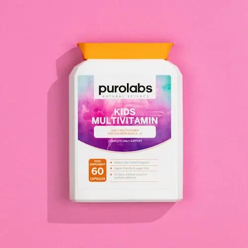 Kids Vitamins - Multivitamin for Kids with Calcium, Zinc, Iron, Vitamin C, B12, D3 and More Purolabs Au supplements