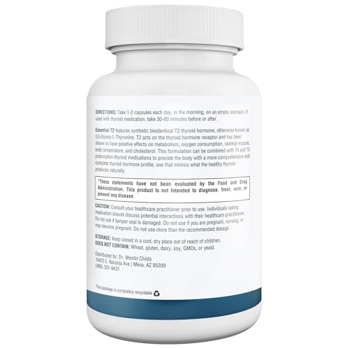 Dr. Westin Childs Essential T2 - Bio-Identical 3,5 Diiodo-l-thyronine Dr. Westin Childs Au supplements