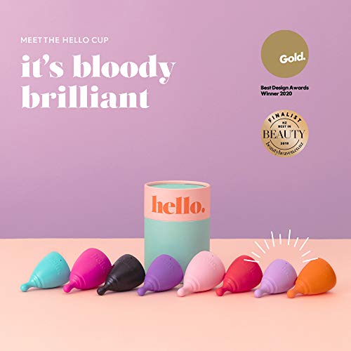 The Hello Cup Extra Small Menstrual Cup, BPA Free, Reusable, Hypoallergenic, Recyclable THE HELLO CUP Au supplements