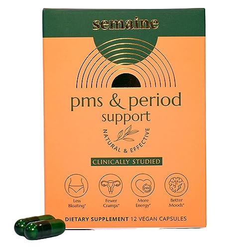 PMS & Period Relief - Menstrual Cramp Relief: No More Period Cramps, Mood Swings, or Bloating Semaine Au supplements