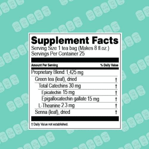 Hyleys Slim Tea Goji Berry Flavor - Weight Loss Herbal Supplement Cleanse and Detox Hyleys Tea Au supplements