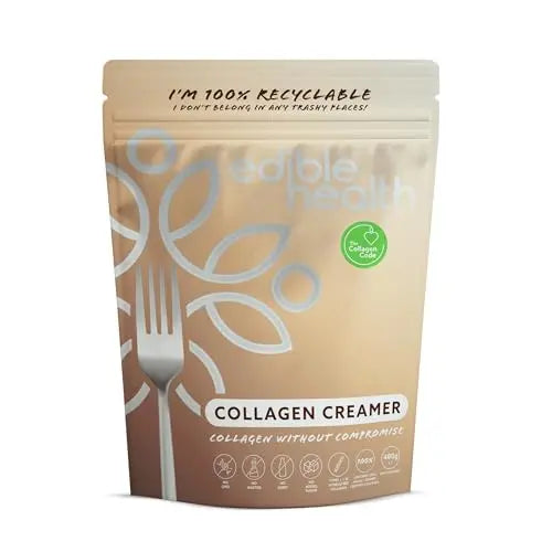 High Protein Bovine Collagen Creamer, Great With Coffee, Hot Chocolate, Smoothies & Porridge Edible Health uk supplements